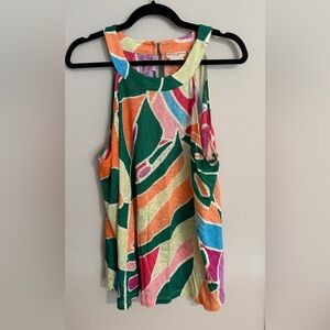 Christian Siriano Women’s 2X Linen Tank Top